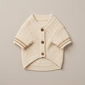 NAXPELORA™ Dog Cardigan Sweater – Lightweight Knit Pet Jacket, Elegant Puppy Clothes