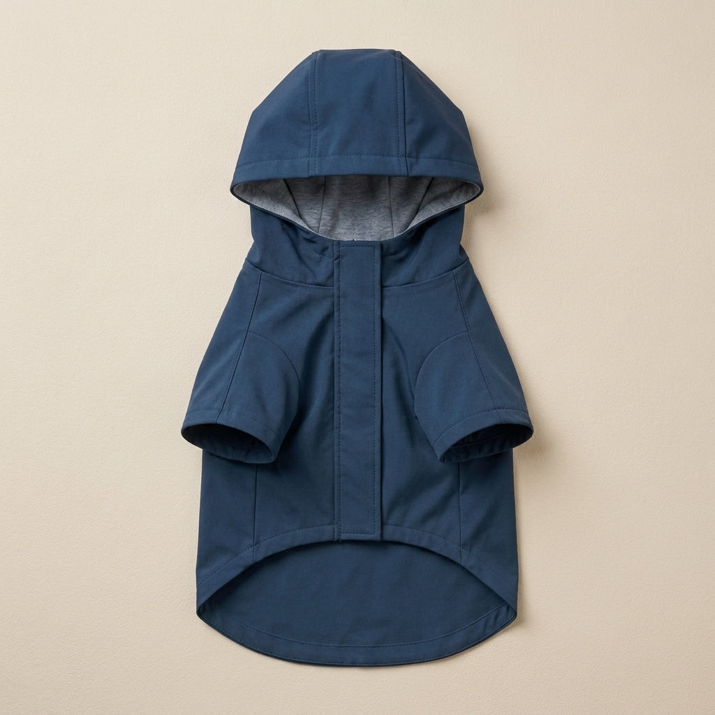 NAXPELORA™ Studio Lightweight Dog Raincoat – Water-Resistant Pet Jacket, Packable Puppy Rain Shell